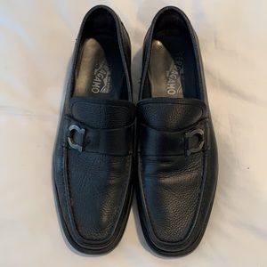 Men’s Ferragamo leather loafers